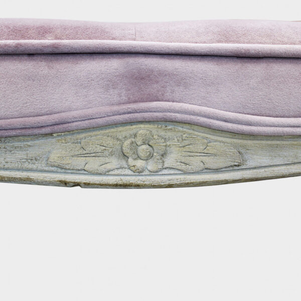 SGABELLO MARLY IN VELLUTO ROSA - immagine 3