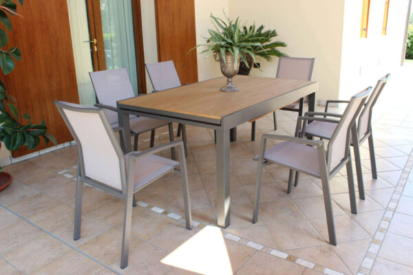 TAVOLO CAYMAN 160/240 X 95 - immagine 5