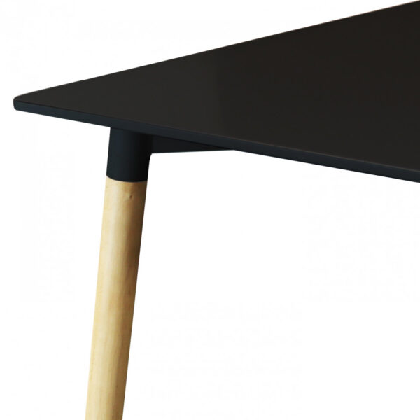 TAVOLO LIONE 120 X 80 NERO - immagine 2