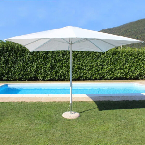 OMBRELLONE BRIAN P/C BIANCO 3 X 4 - immagine 2