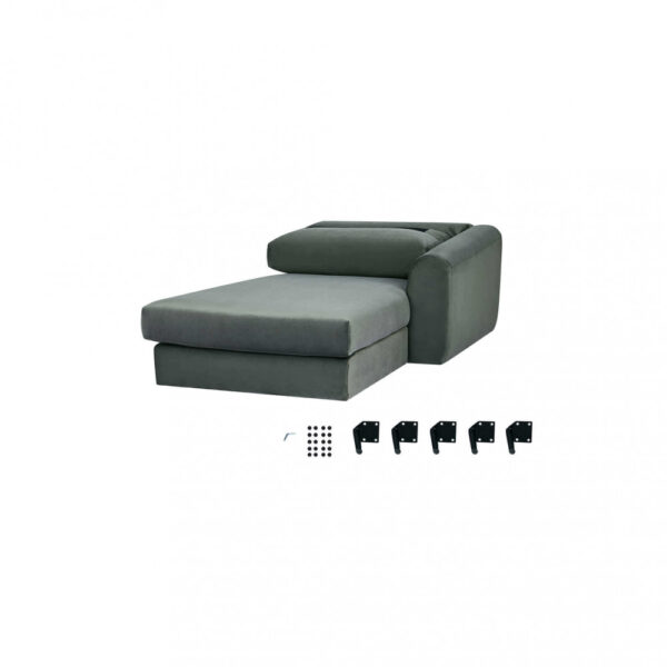 DIVANO CON CHAISE LONGUE GREGORY - immagine 5