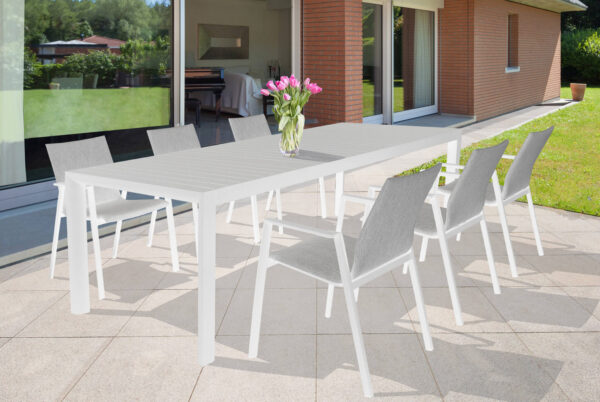 TAVOLO HOUSTON 160/240 X 100 - immagine 5