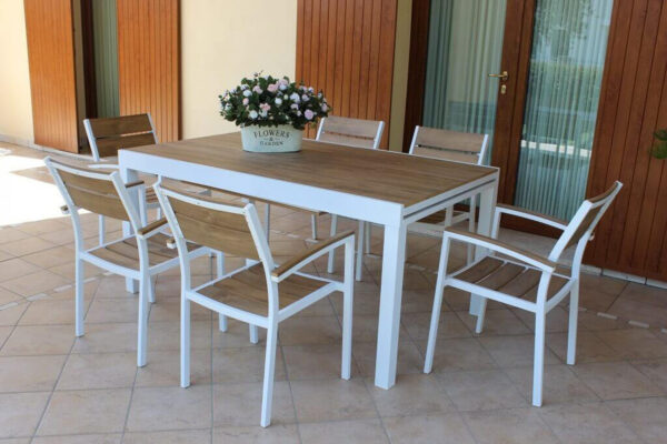 TAVOLO CAYMAN 160/240 X 95 - immagine 5