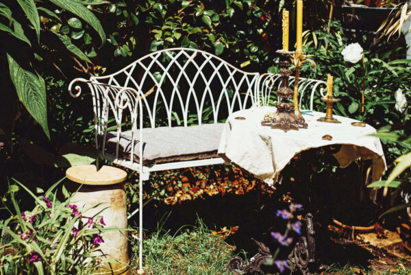 PANCA ANNETTE BIANCO ANTICO - immagine 3