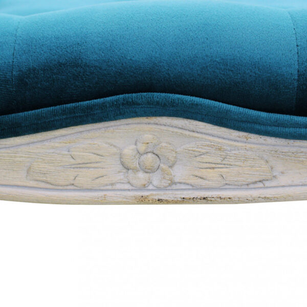 PANCA MISTY IN VELLUTO BLU - immagine 4