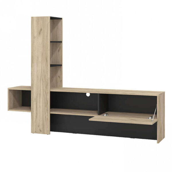 11008244 PORTATV ORENSE ROVERE GRIGIO E NERO - immagine 5