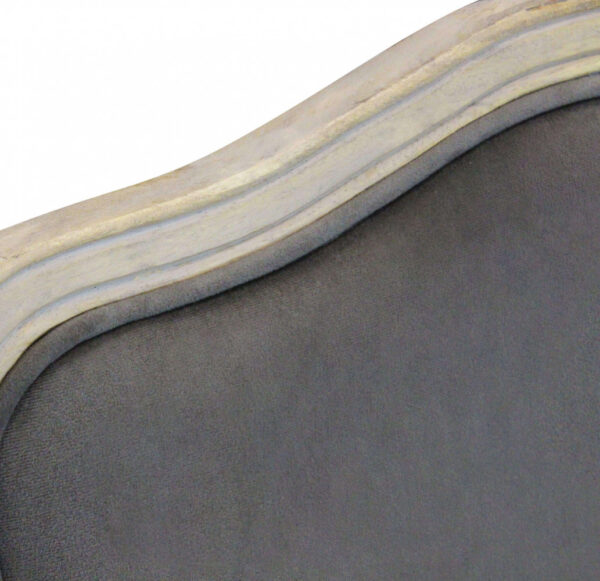 POLTRONA CHRISTY IN VELLUTO TAUPE - immagine 4