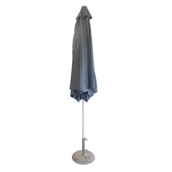 OMBRELLONE POLY ECO Ø 3 TELO GRIGIO