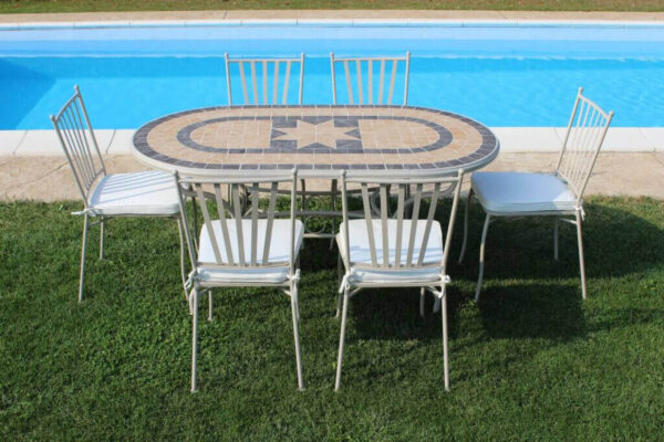 TAVOLO OVALE PERSE 160 X 90 - immagine 7