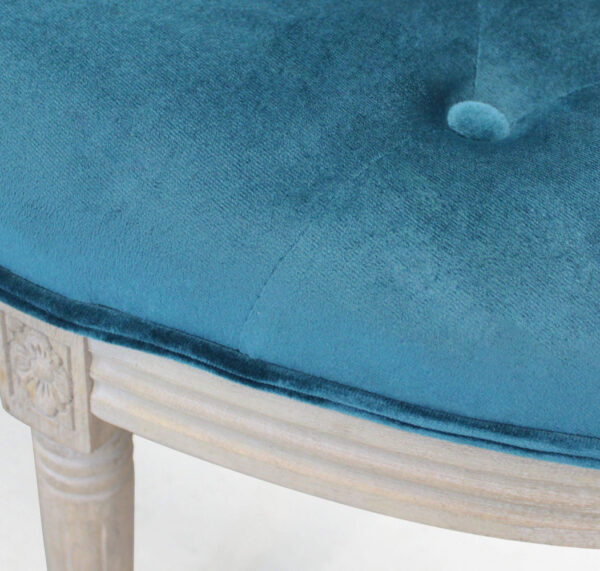 PANCA MARGI IN VELLUTO BLU - immagine 5