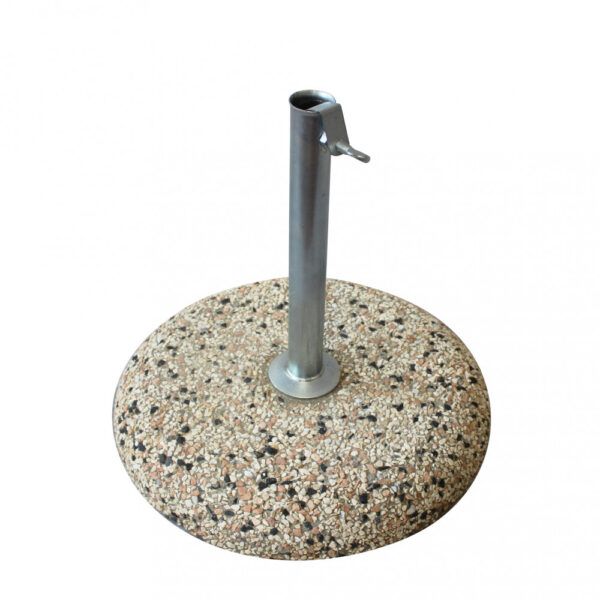 BASE MINI DA KG 15 CON TUBO Ø 38