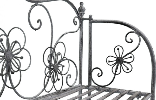 ÉTAGÈRE FLORIANCE 4 PIANI BIANCO OSSIDATO - immagine 3