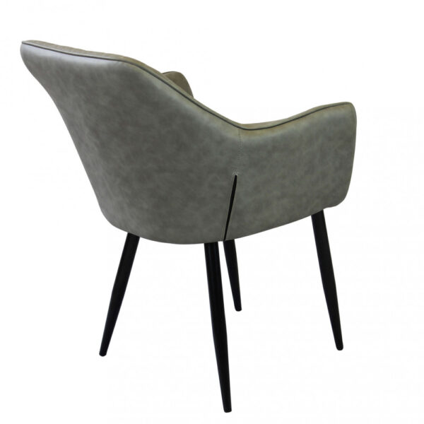 POLTRONA SINDY IN ECOPELLE - immagine 3