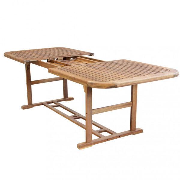 TAVOLO RETTANGOLARE 180/240X100 DOUBLE - immagine 2