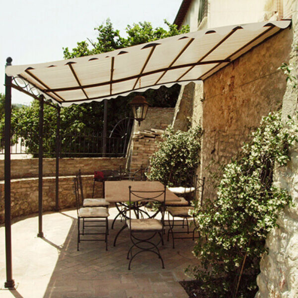 GAZEBO PERGOLA ADDOSSATO 3 X 4 - immagine 2