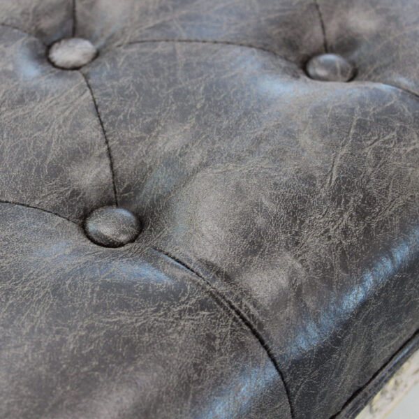 PANCA MISTY IN ECOPELLE VINTAGE GRIGIO - immagine 4
