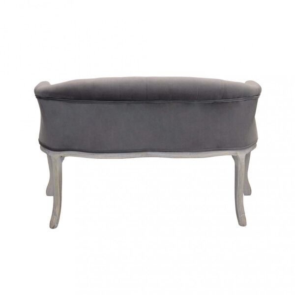 DIVANO COLEMAN IN VELLUTO TAUPE - immagine 4