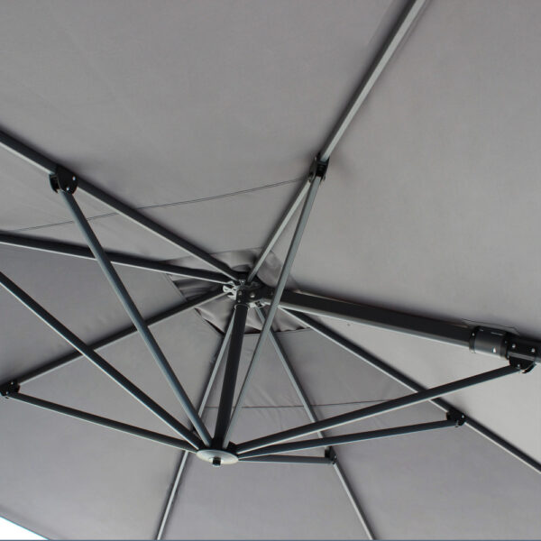 OMBRELLONE HAMEL 3 X 4 P/L GRIGIO - immagine 5