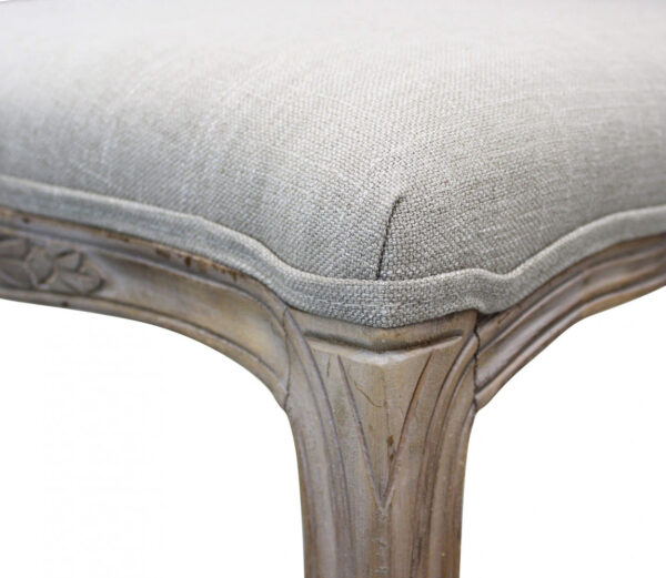 SEDIA ROMY IN TESSUTO GRIGIO - immagine 6