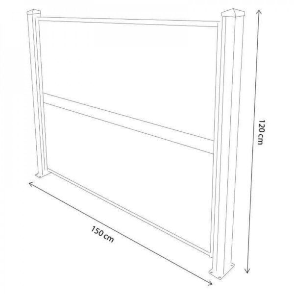 PANNELLO FENCING 150 X 120 - immagine 2