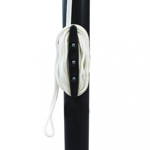 OMBRELLONE BRIAN P/C NERO 3 X 3 TELO BEIGE - immagine 4