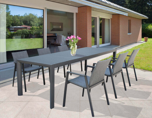 TAVOLO HOUSTON 160/240 X 100 - immagine 6