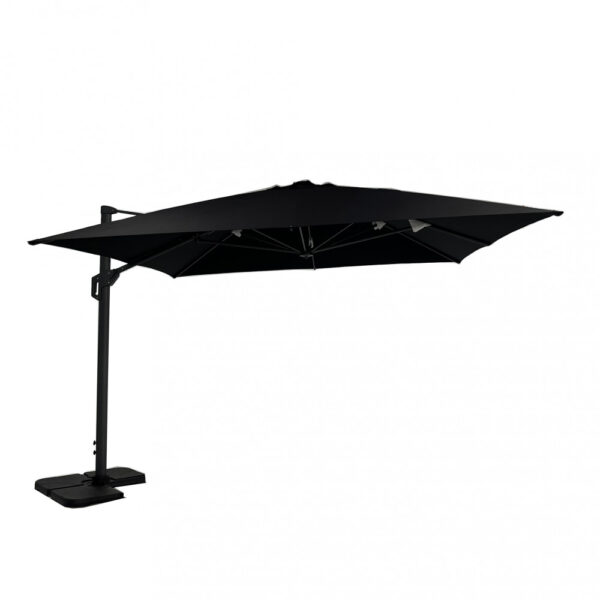 OMBRELLONE STEPHENSON NERO P/L 3 X 3 TELO NERO