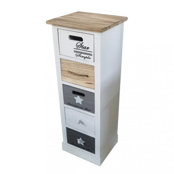 MOBILETTO 5 CASSETTI BLAS