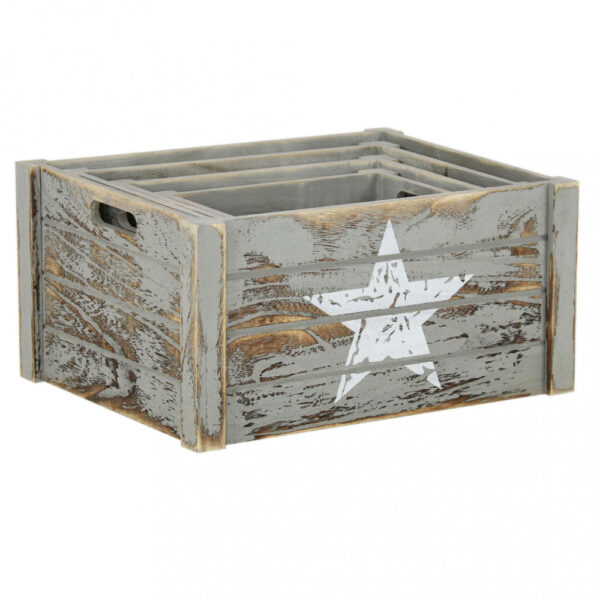 SET DI 4 CASSETTE IN LEGNO VALÉRIE - immagine 2