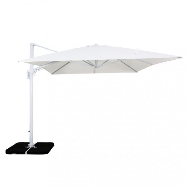 OMBRELLONE HAMEL 3 X 4 P/L BIANCO - immagine 5