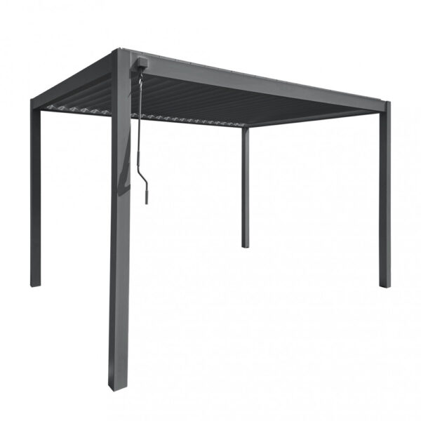 PERGOLA BIOCLIMATICA 3 X 3 CON DOPPIA LAMELLA - immagine 3