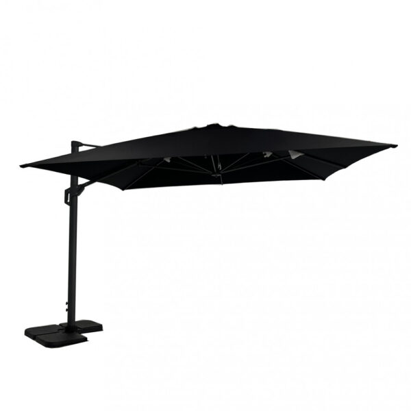 OMBRELLONE STEPHENSON NERO P/L 3 X 4 TELO NERO