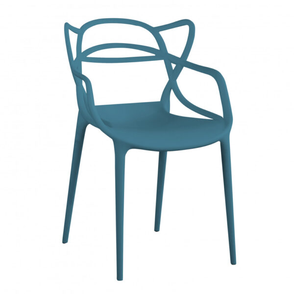 POLTRONA LILY VERDE PETROLIO - immagine 4
