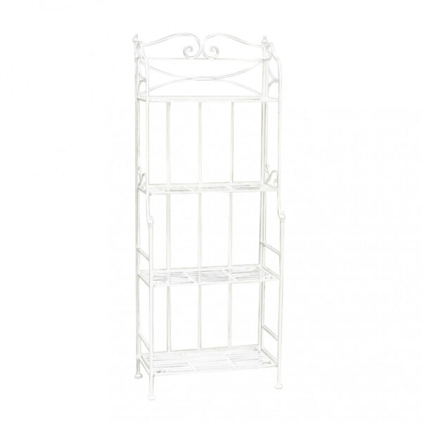 ÉTAGÈRE NOELLE 4 PIANI BIANCO ANTICO - immagine 4