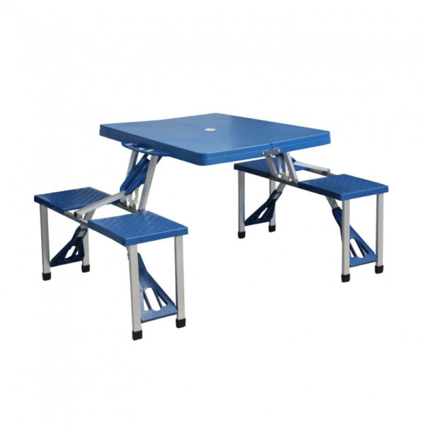 SET TAVOLO PIEGHEVOLE CON 4 SGABELLI - immagine 3