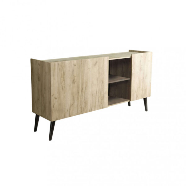 MOBILE 3 ANTE E 2 MENSOLE ROVERE - immagine 4