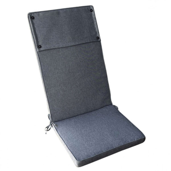 CUSCINO REAL ALTO GRIGIO SCURO MELANGE - immagine 2