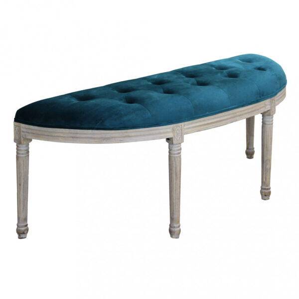 PANCA MARGI IN VELLUTO BLU - immagine 6