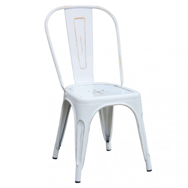 SEDIA LOLA BIANCO ANTICO - immagine 7