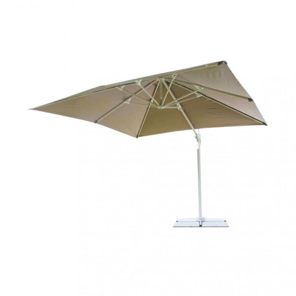 OMBRELLONE SATURNO TORTORA P/L 3 X 4 TELO TORTORA - immagine 6