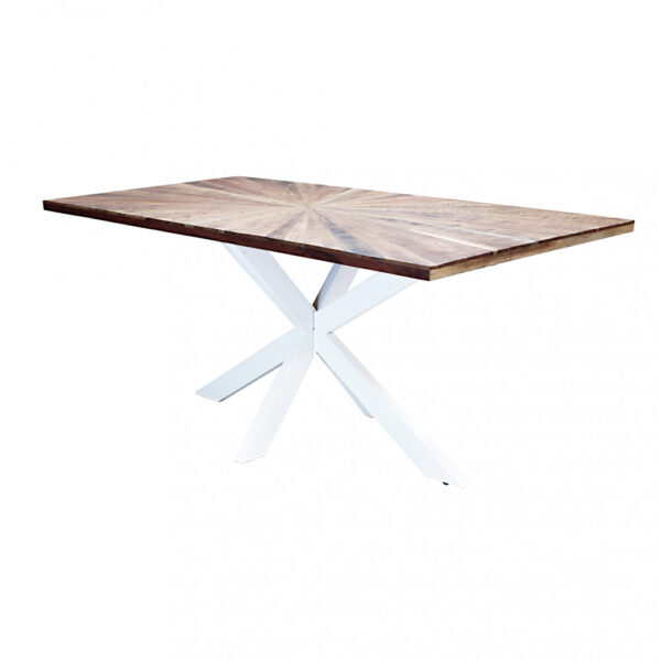 TAVOLO DANNIE 180 X 90 BIANCO - immagine 3