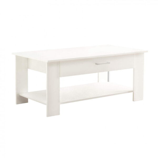 TAVOLINO SALOTTO MYRTO BIANCO - immagine 3
