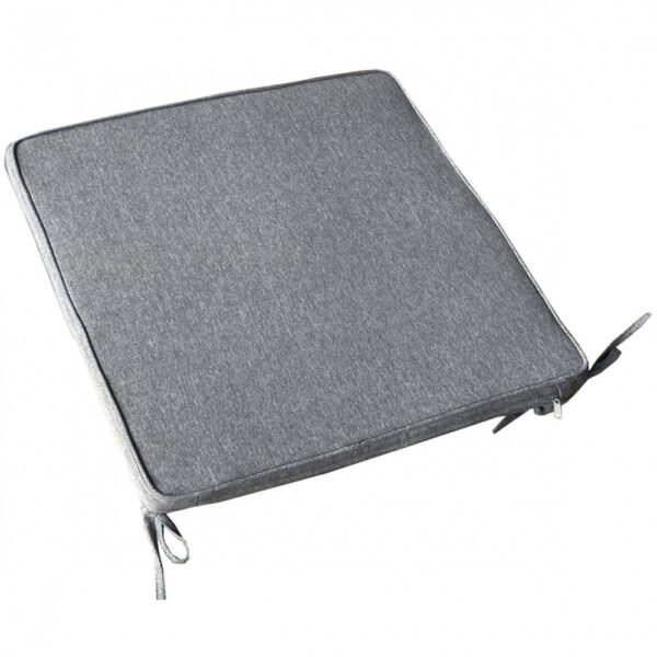 CUSCINO REAL SEDUTA LARGE GRIGIO CHIARO MELANGE - immagine 2