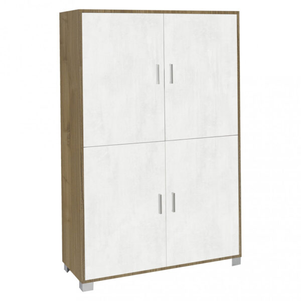 A734NSOSK MOBILE 4 ANTE KIT NOCE STELVIO E OSSIDO BIANCO - immagine 2