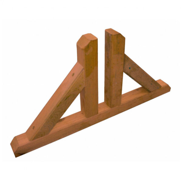 PIEDINO DOPPIO SOSTEGNO GRIGLIA 60 X 4,5 X 30 - immagine 2
