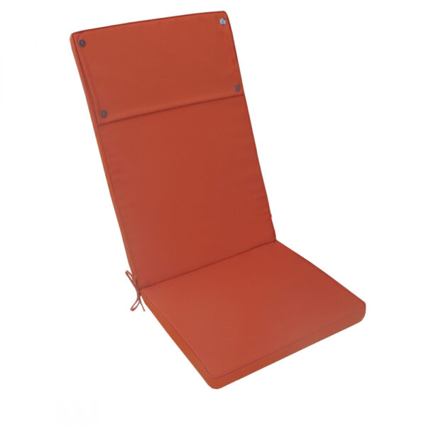 CUSCINO REAL ALTO ARANCIONE - immagine 2