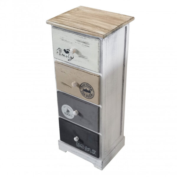 MOBILETTO 4 CASSETTI BARTOLOME
