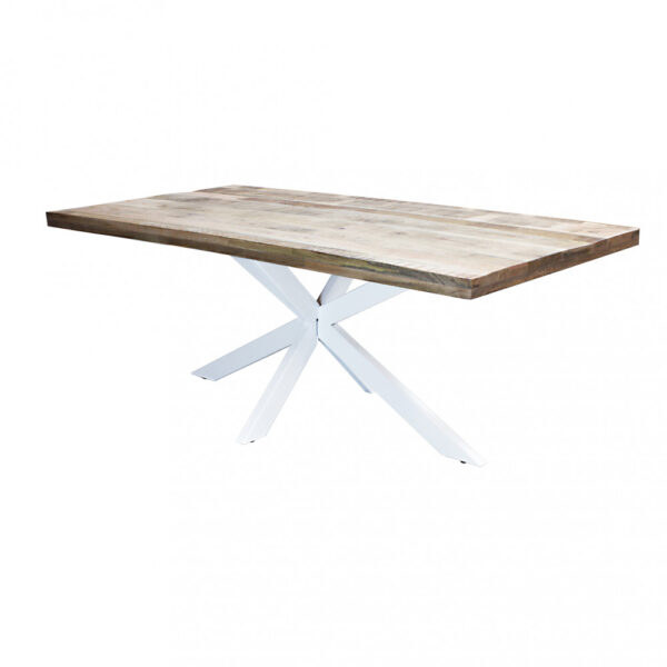 TAVOLO COREY 200 X 100 BIANCO - immagine 4