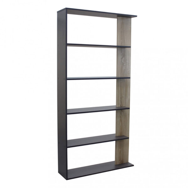 LIBRERIA ALISHA GRIGIA E NATURALE - immagine 3