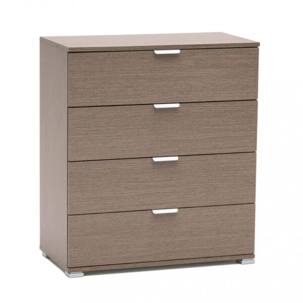 MOBILETTO 4 CASSETTI ROVERE GRIGIO - immagine 2